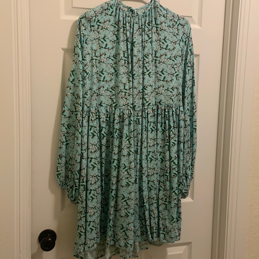 Eloquii long sleeve mini dress